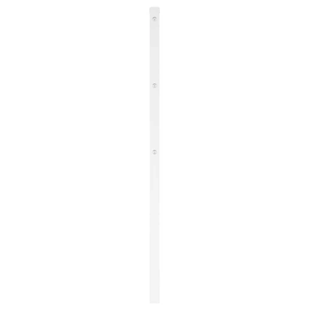 Metalinis pakaitinis galvūgalis, baltos spalvos, 120cm