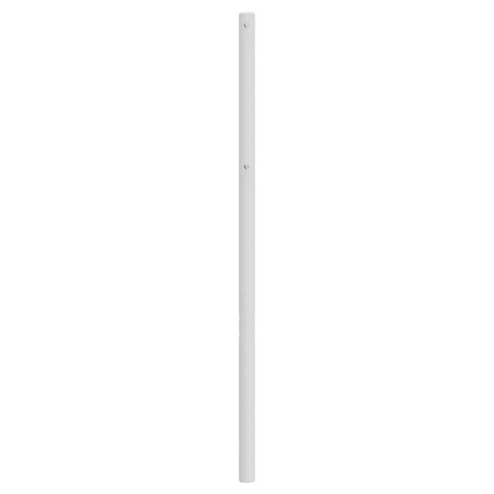 Metalinis galvūgalis, baltos spalvos, 135cm