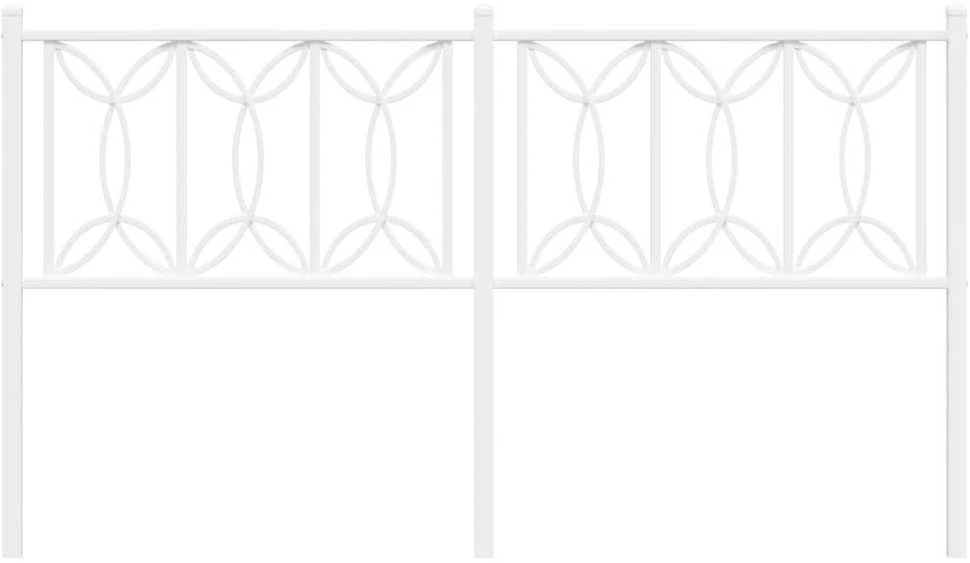 Metalinis pakaitinis galvūgalis, baltos spalvos, 150cm