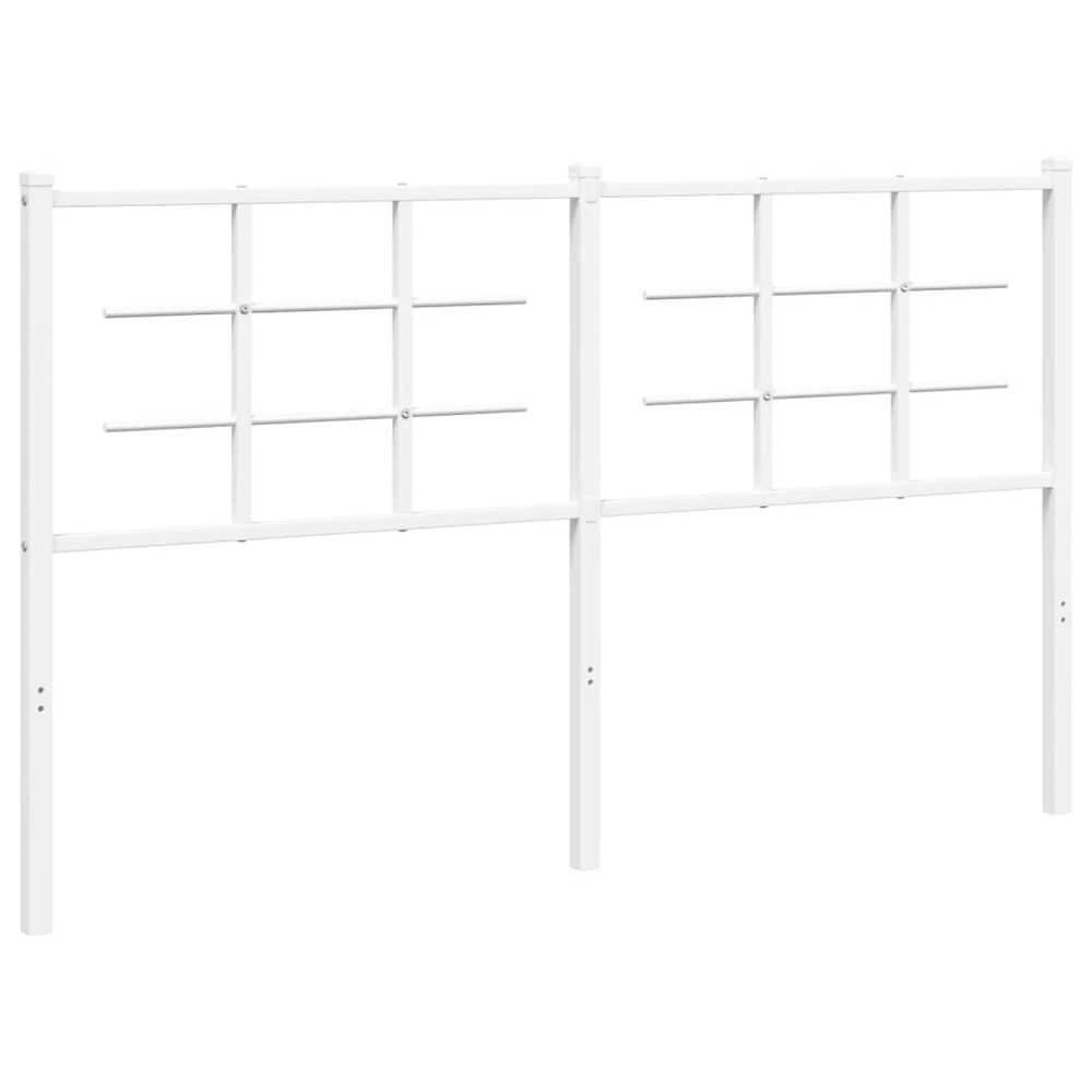 Metalinis pakaitinis galvūgalis, baltos spalvos, 150cm