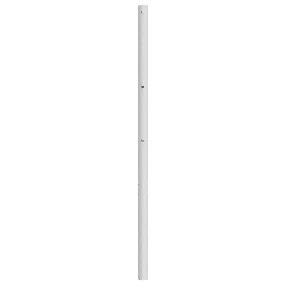 Metalinis galvūgalis, baltos spalvos, 150cm