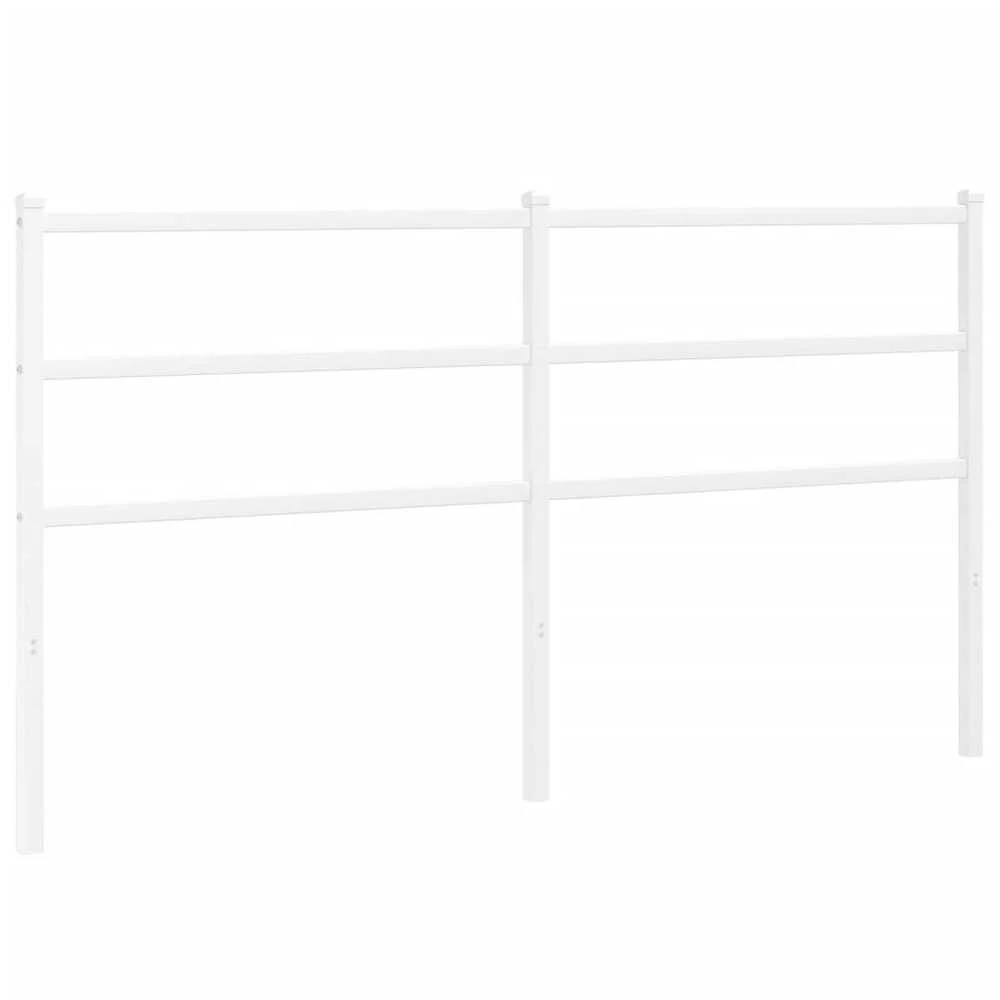 Metalinis galvūgalis, baltos spalvos, 150cm