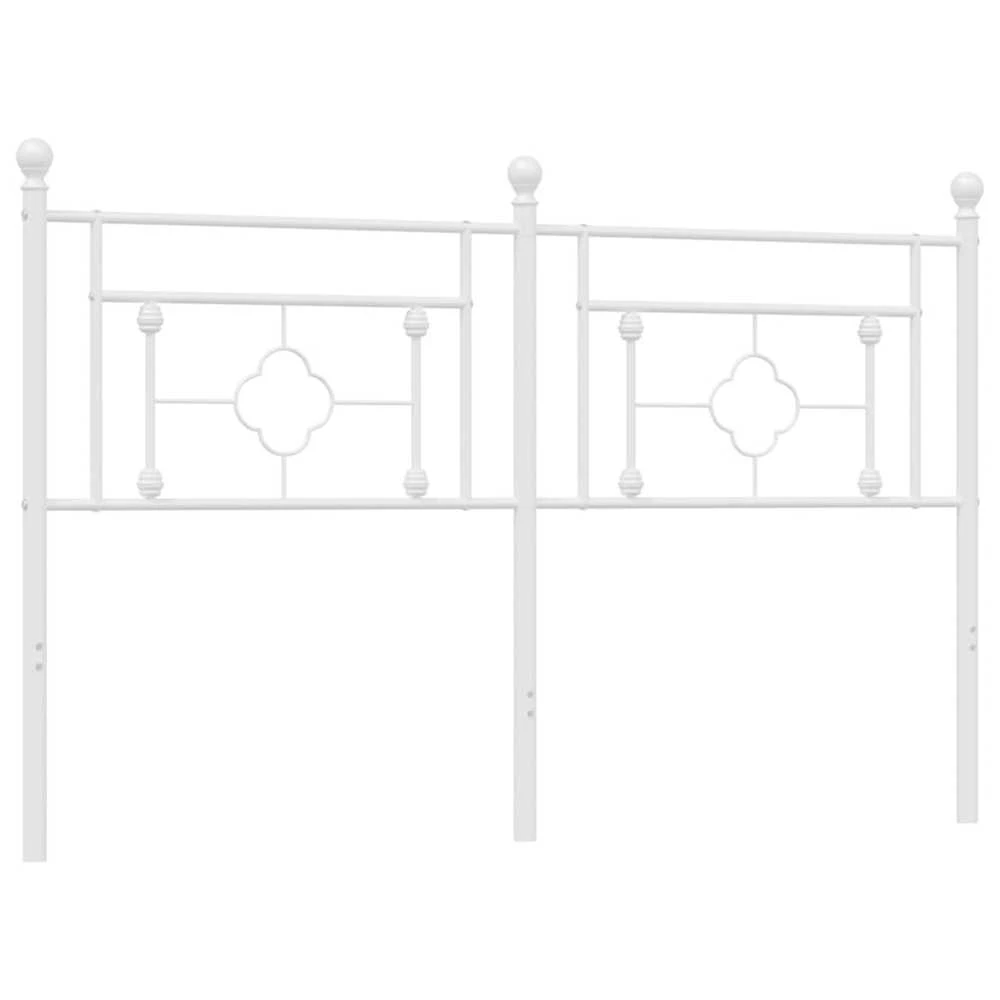 Metalinis pakaitinis galvūgalis, baltos spalvos, 160cm