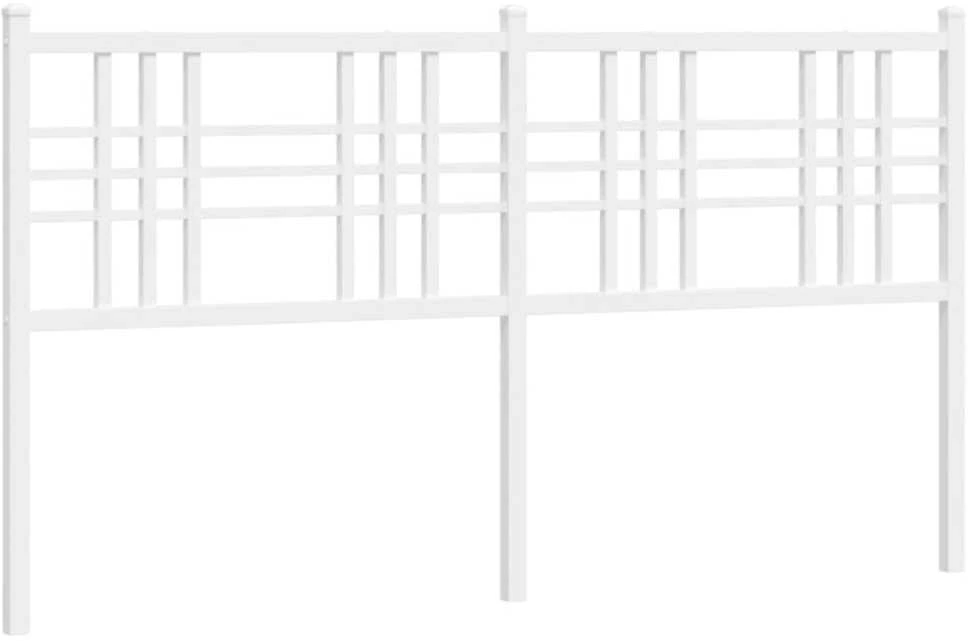 Metalinis pakaitinis galvūgalis, baltos spalvos, 160cm