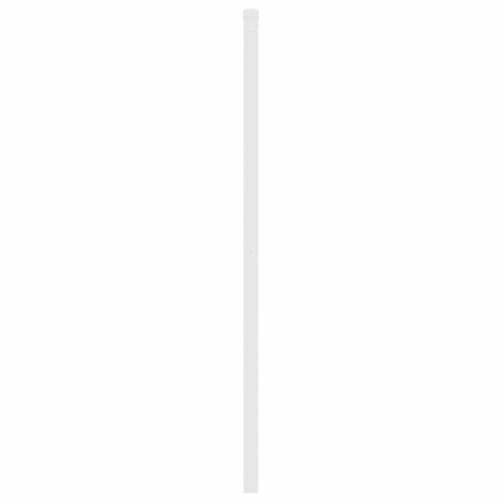 Metalinis galvūgalis, baltos spalvos, 160cm