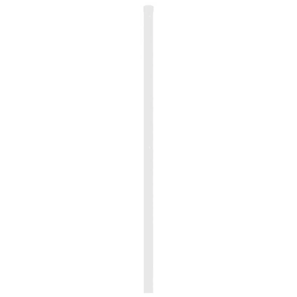 Metalinis galvūgalis, baltos spalvos, 180cm