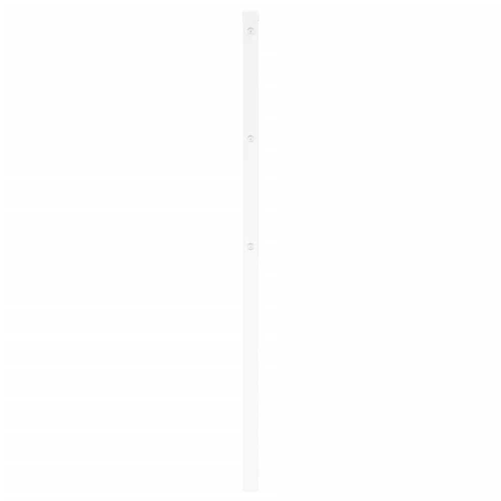 Metalinis galvūgalis, baltos spalvos, 180cm