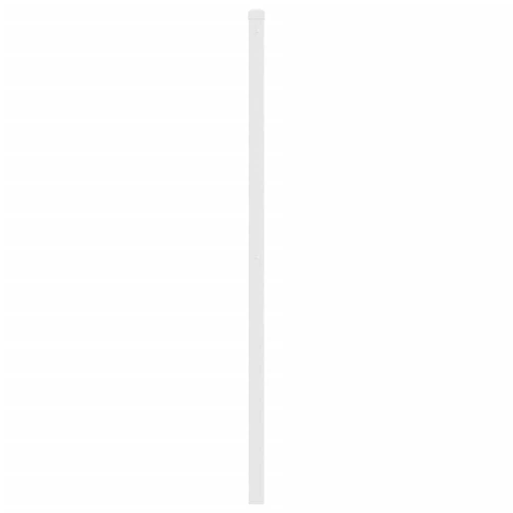 Metalinis galvūgalis, baltos spalvos, 200cm
