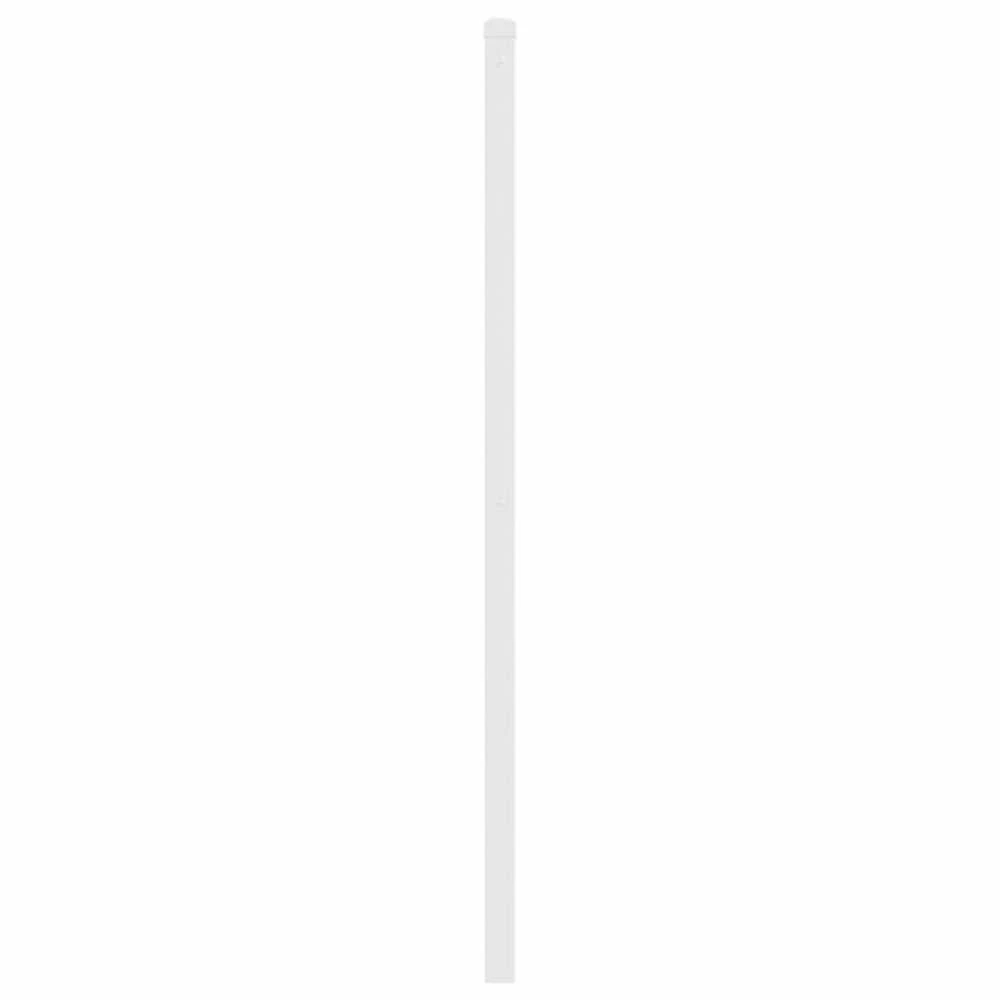 Metalinis galvūgalis, baltos spalvos, 200cm