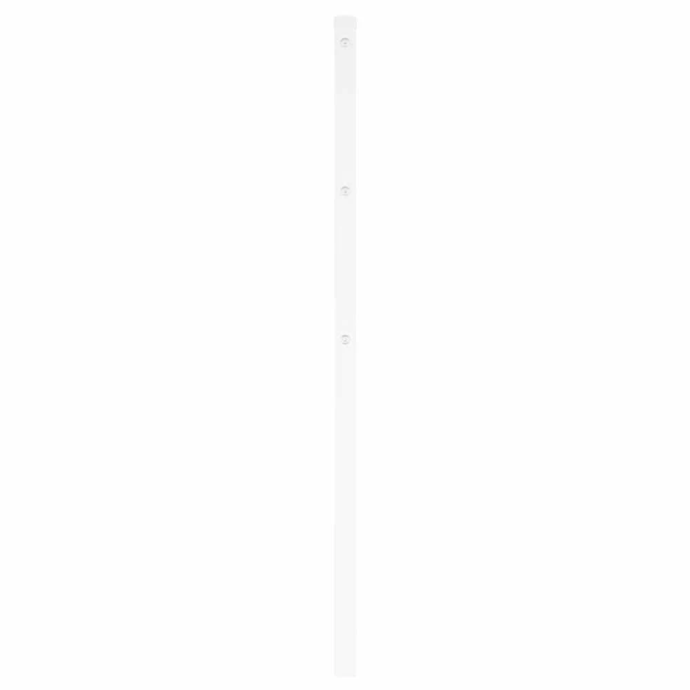 Metalinis galvūgalis, baltos spalvos, 200cm