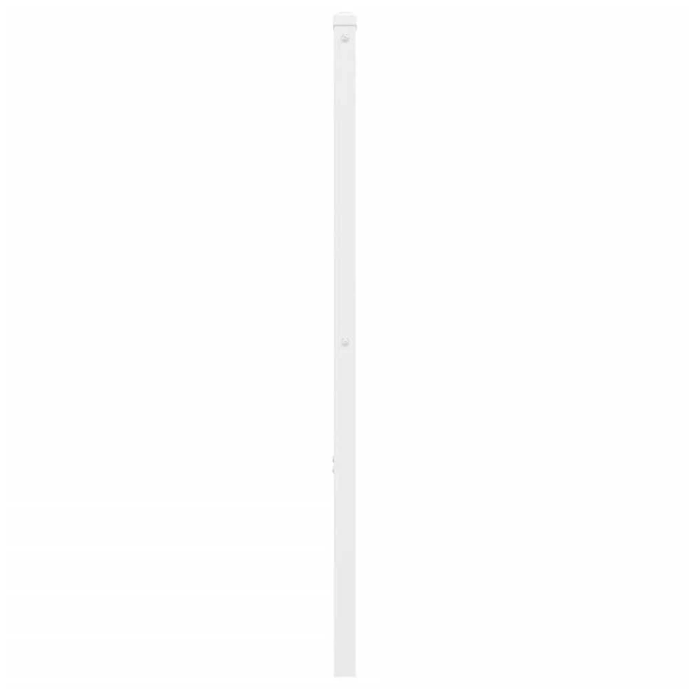 Metalinis galvūgalis, baltos spalvos, 200cm