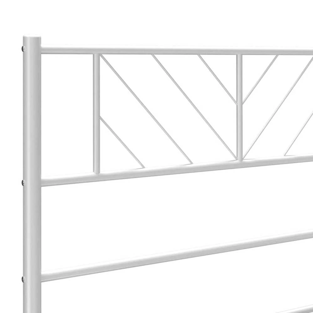 Metalinis galvūgalis, baltos spalvos, 75cm