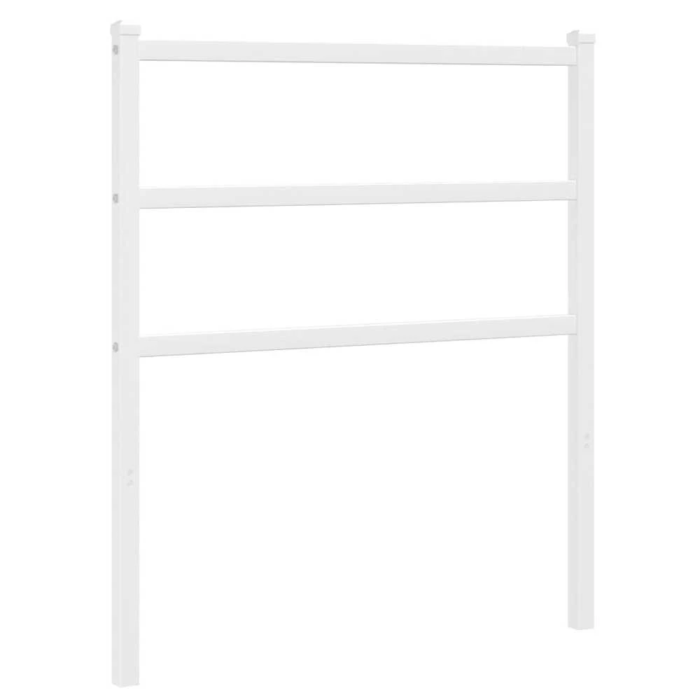Metalinis galvūgalis, baltos spalvos, 75cm