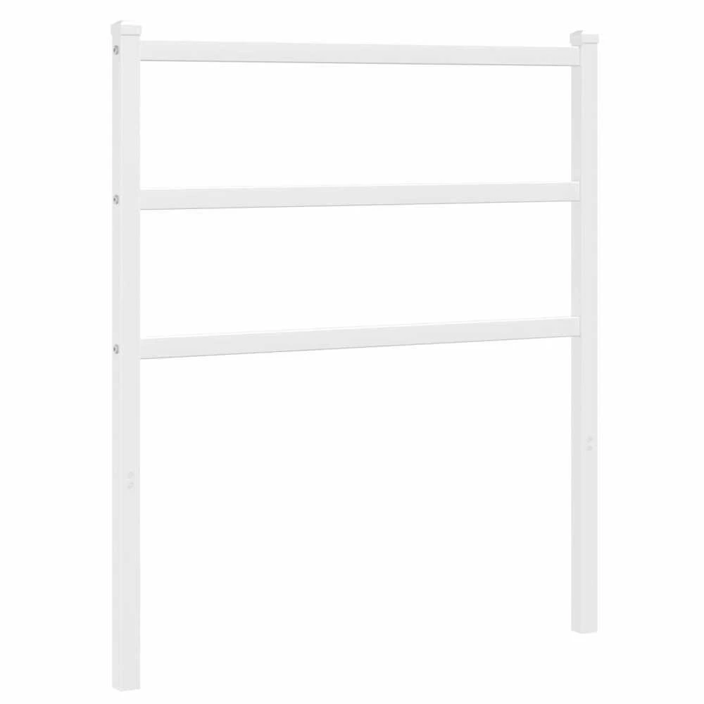 Metalinis galvūgalis, baltos spalvos, 80cm