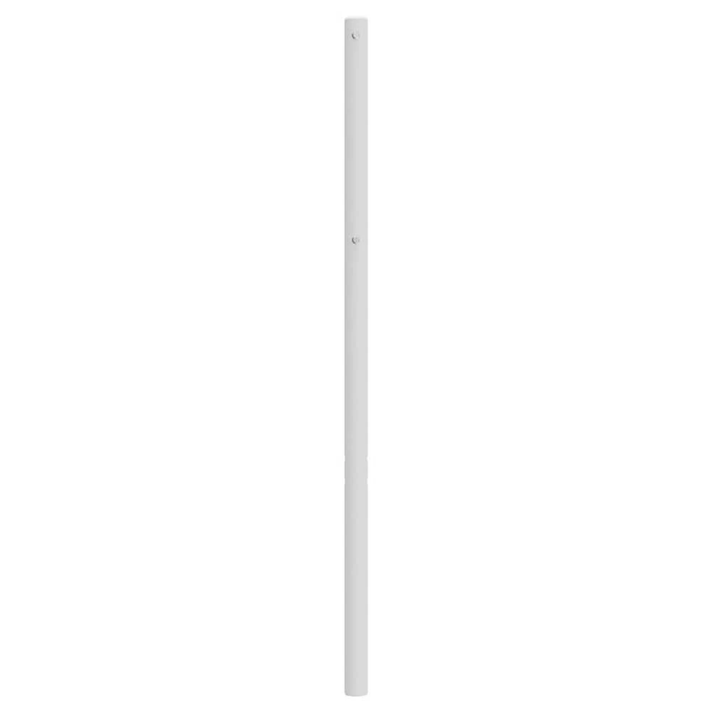 Metalinis galvūgalis, baltos spalvos, 80cm