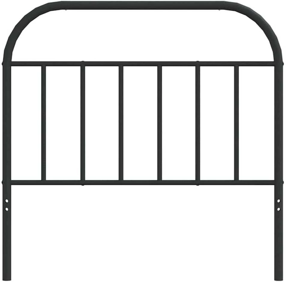 Metalinis galvūgalis, juodos spalvos, 100cm