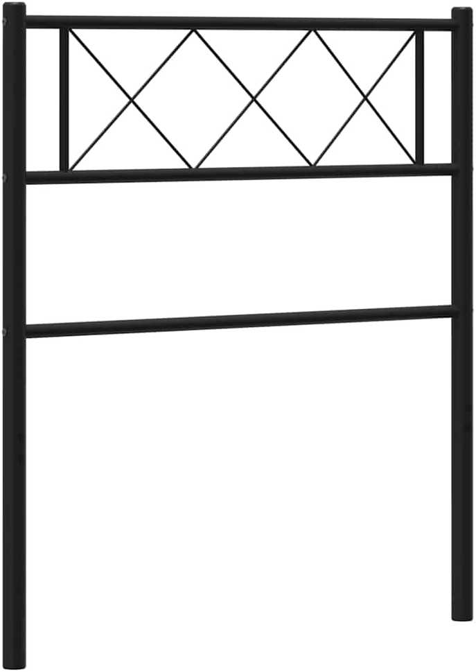 Metalinis galvūgalis, juodos spalvos, 100cm