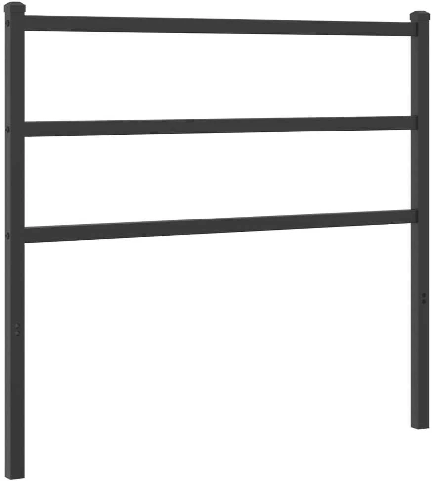 Metalinis pakaitinis galvūgalis, juodos spalvos, 100cm