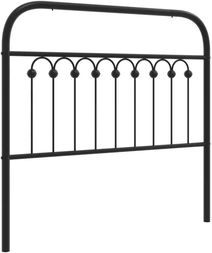 Metalinis galvūgalis, juodos spalvos, 100cm