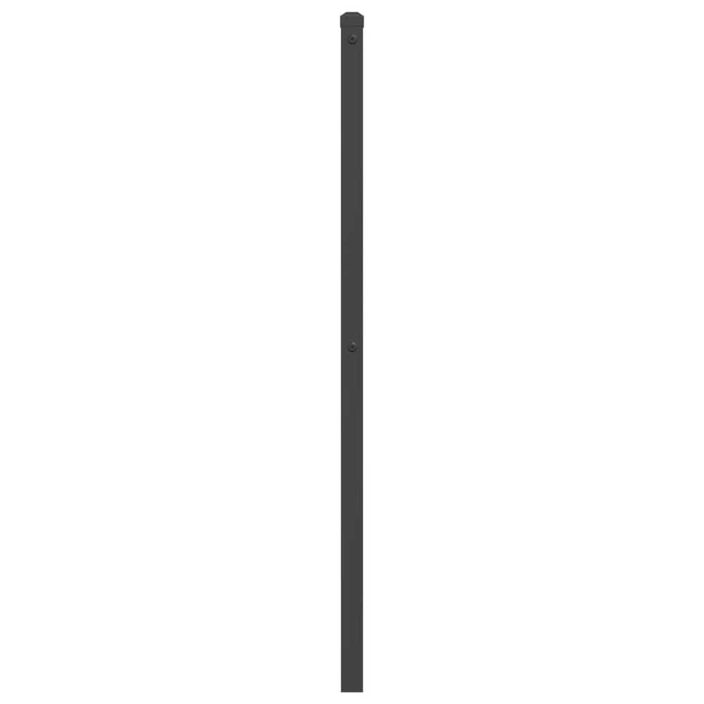 Metalinis galvūgalis, juodos spalvos, 107cm