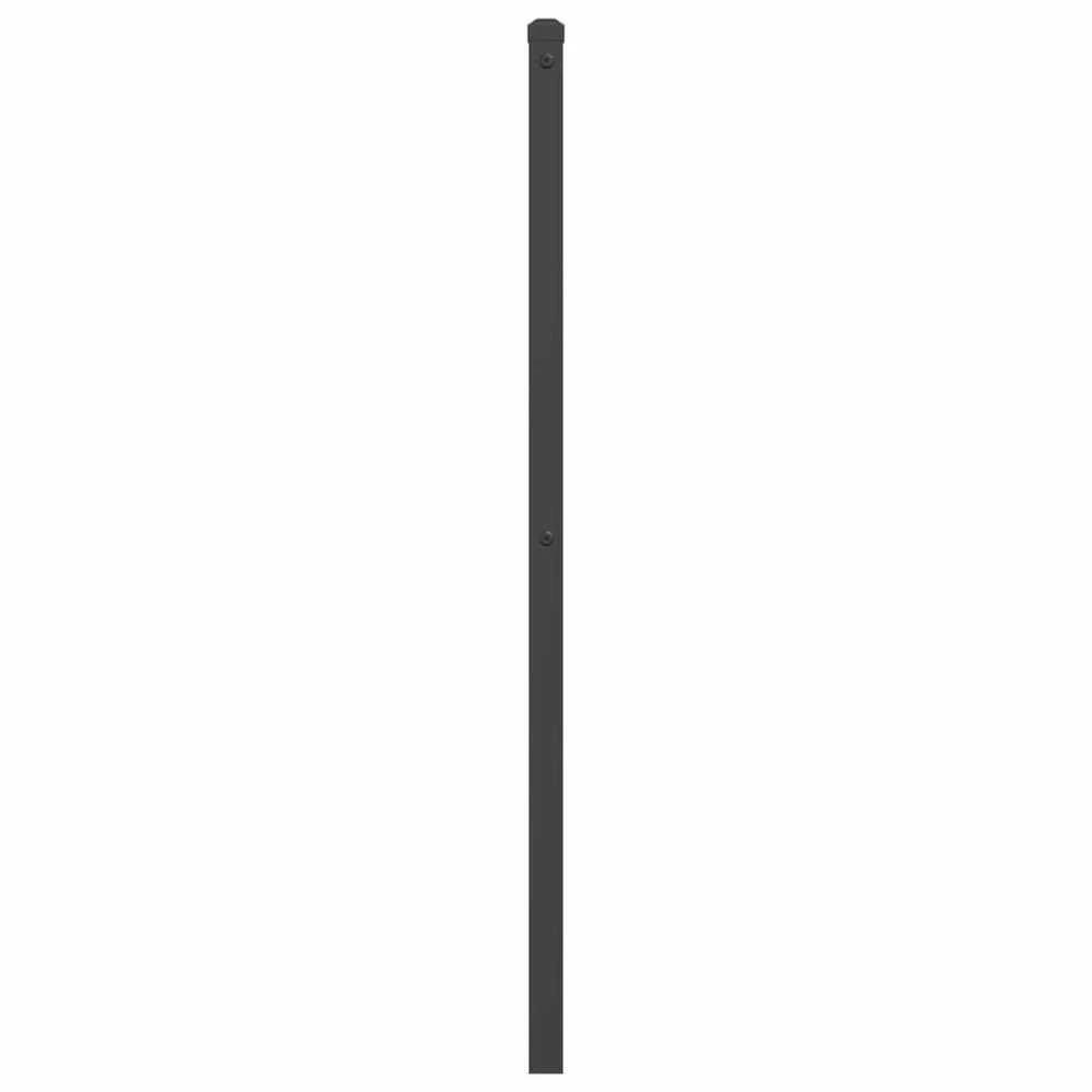 Metalinis galvūgalis, juodos spalvos, 107cm