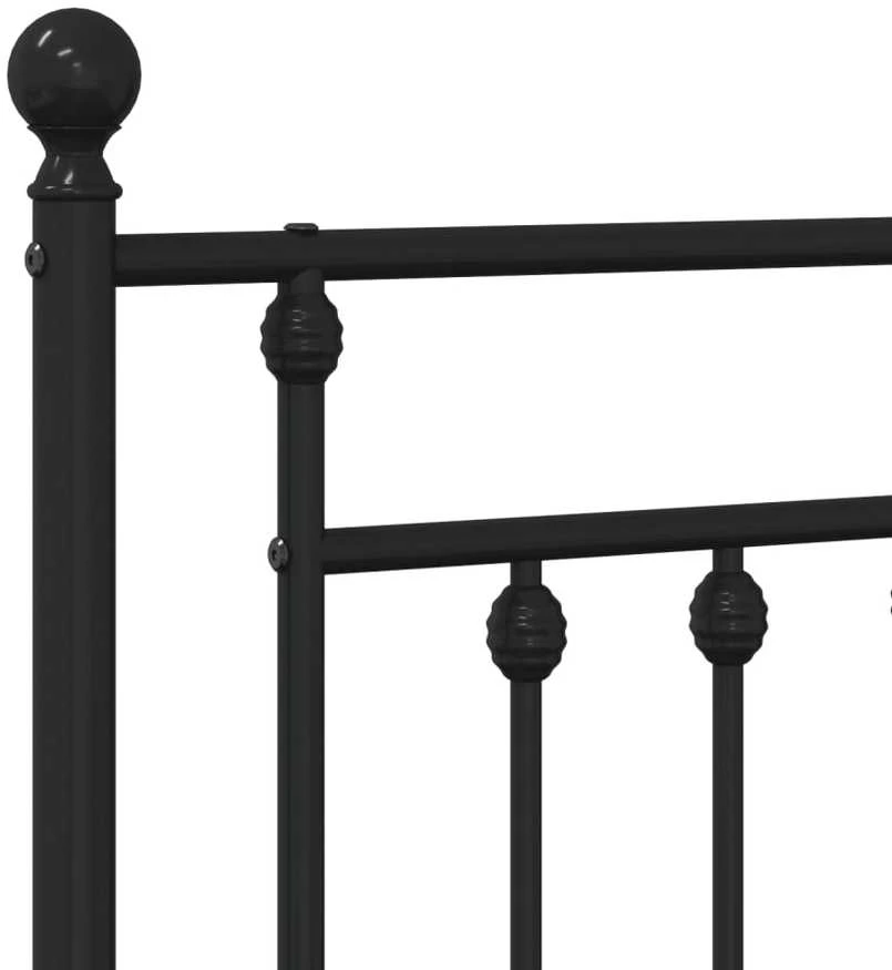 Metalinis galvūgalis, juodos spalvos, 120cm