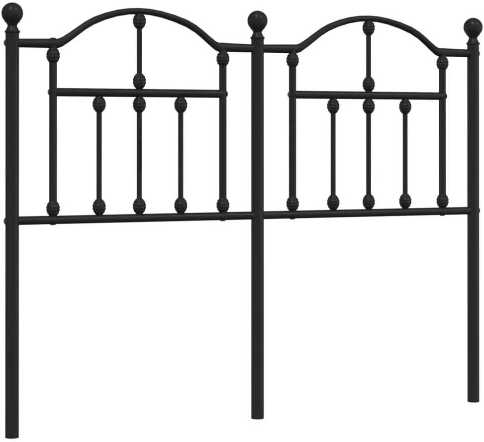 Metalinis galvūgalis, juodos spalvos, 120cm