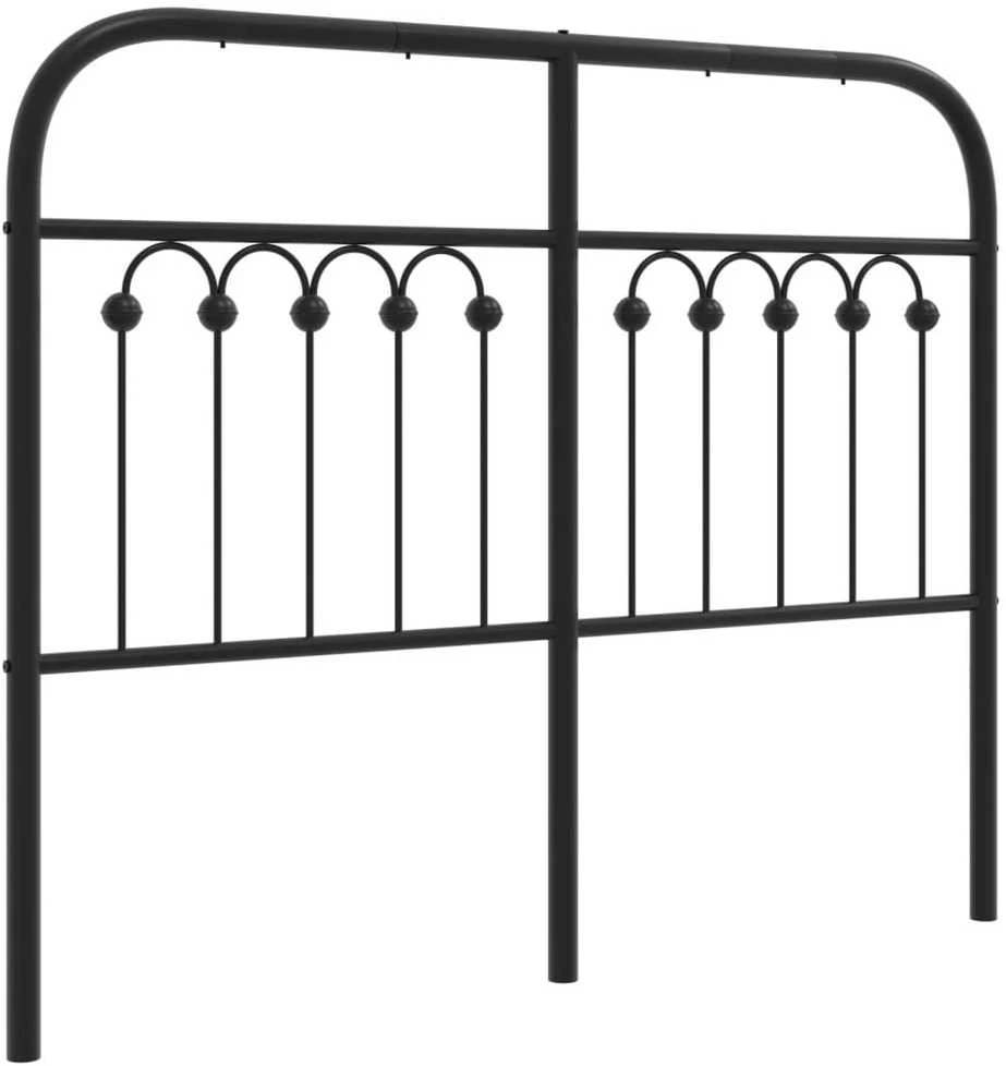Metalinis galvūgalis, juodos spalvos, 120cm