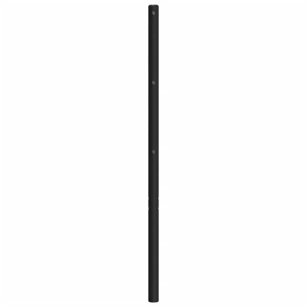 Metalinis galvūgalis, juodos spalvos, 120cm