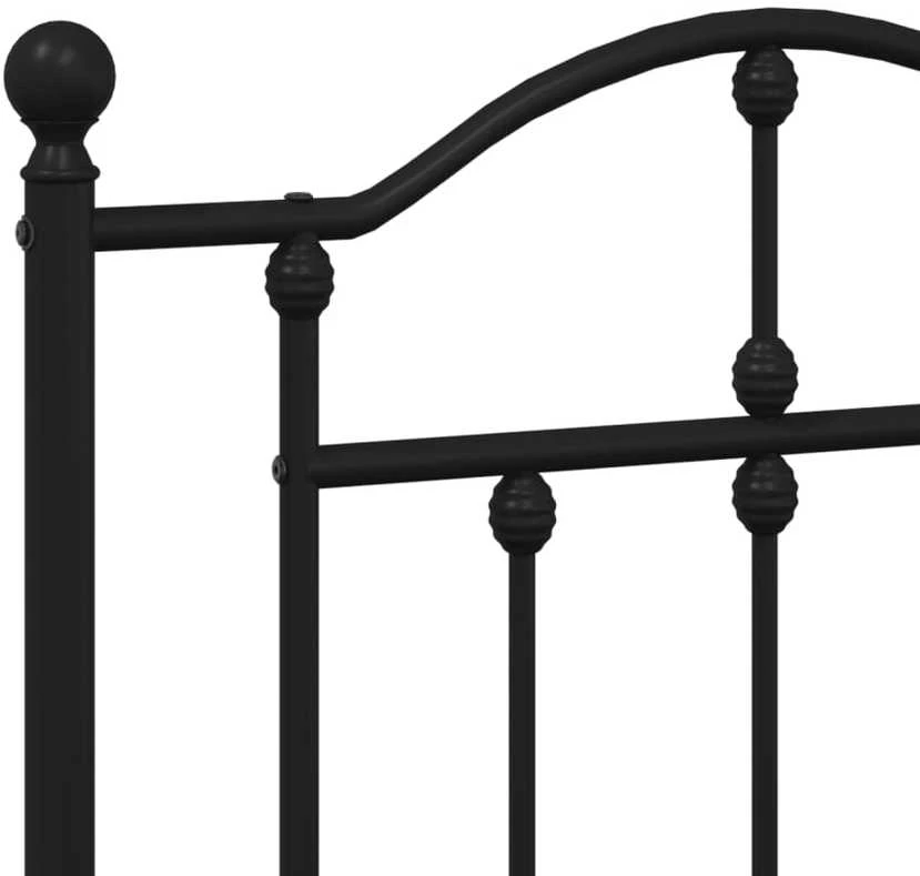 Metalinis galvūgalis, juodos spalvos, 120cm