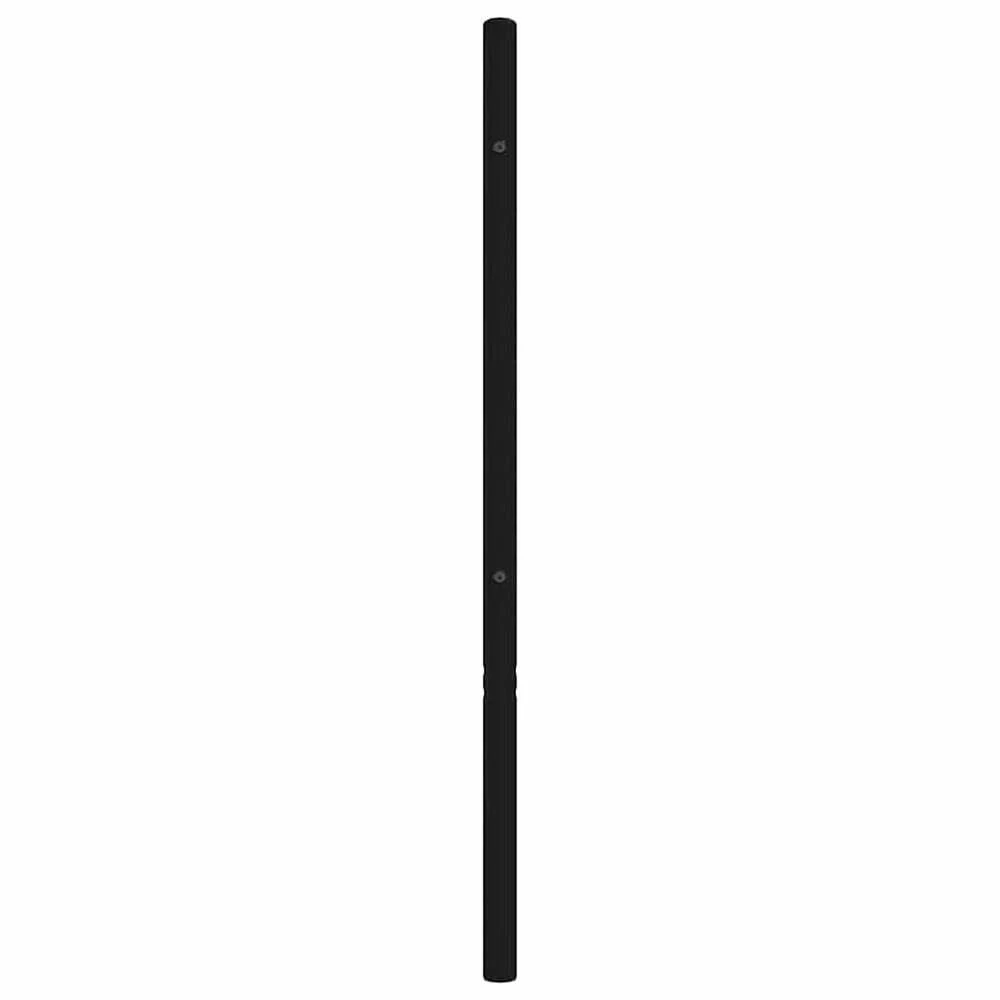Metalinis galvūgalis, juodos spalvos, 135cm
