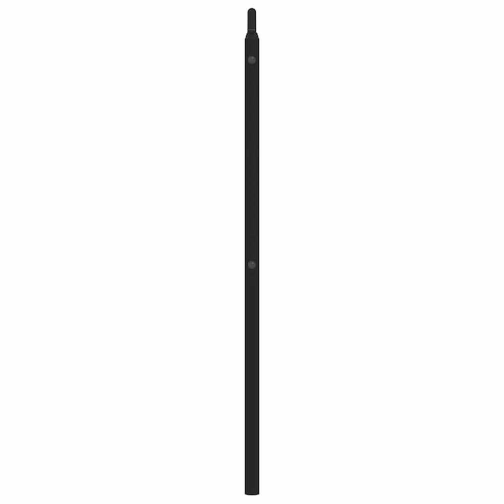 Metalinis galvūgalis, juodos spalvos, 135cm