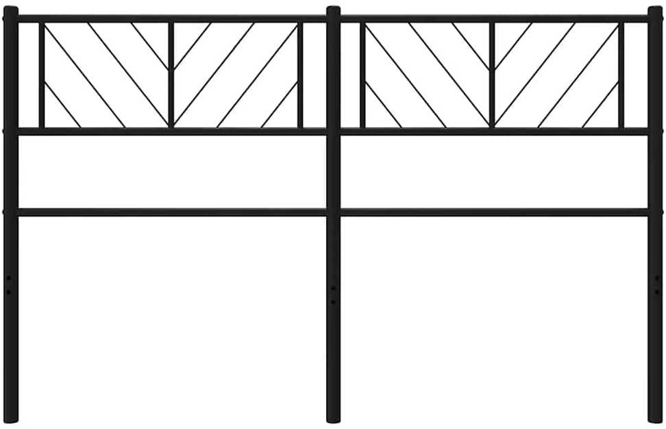 Metalinis galvūgalis, juodos spalvos, 135cm