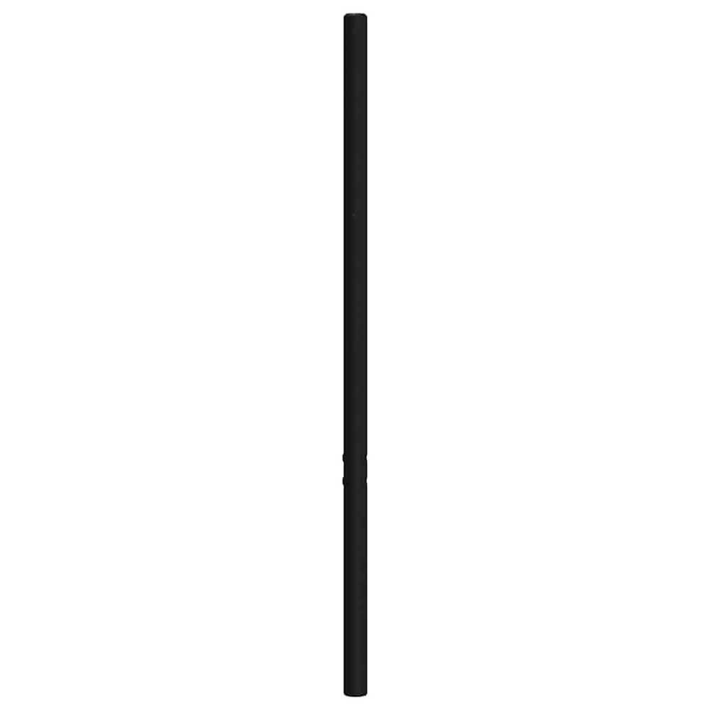 Metalinis galvūgalis, juodos spalvos, 135cm
