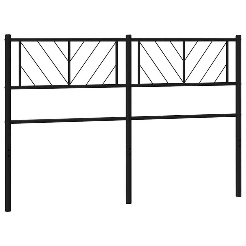 Metalinis galvūgalis, juodos spalvos, 135cm