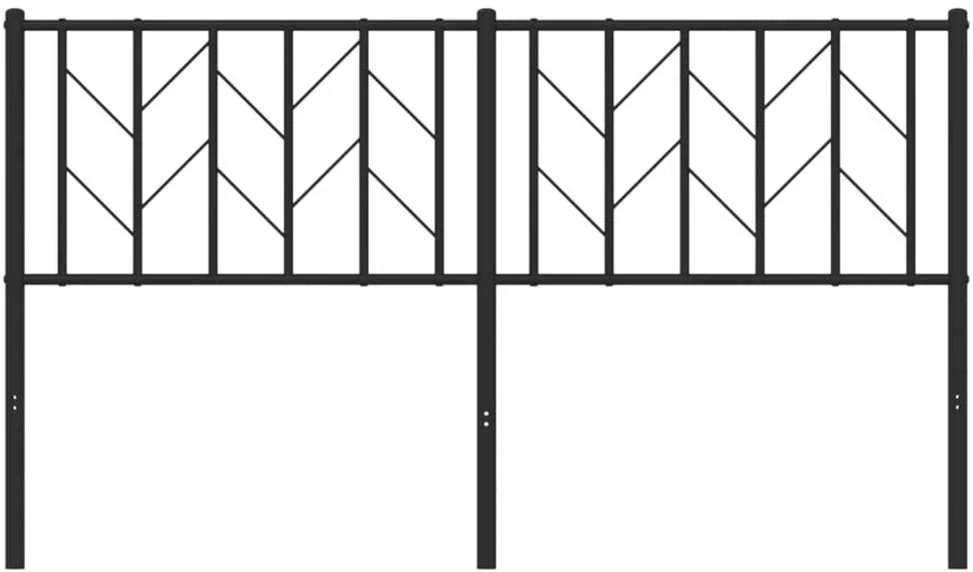 Metalinis galvūgalis, juodos spalvos, 150cm