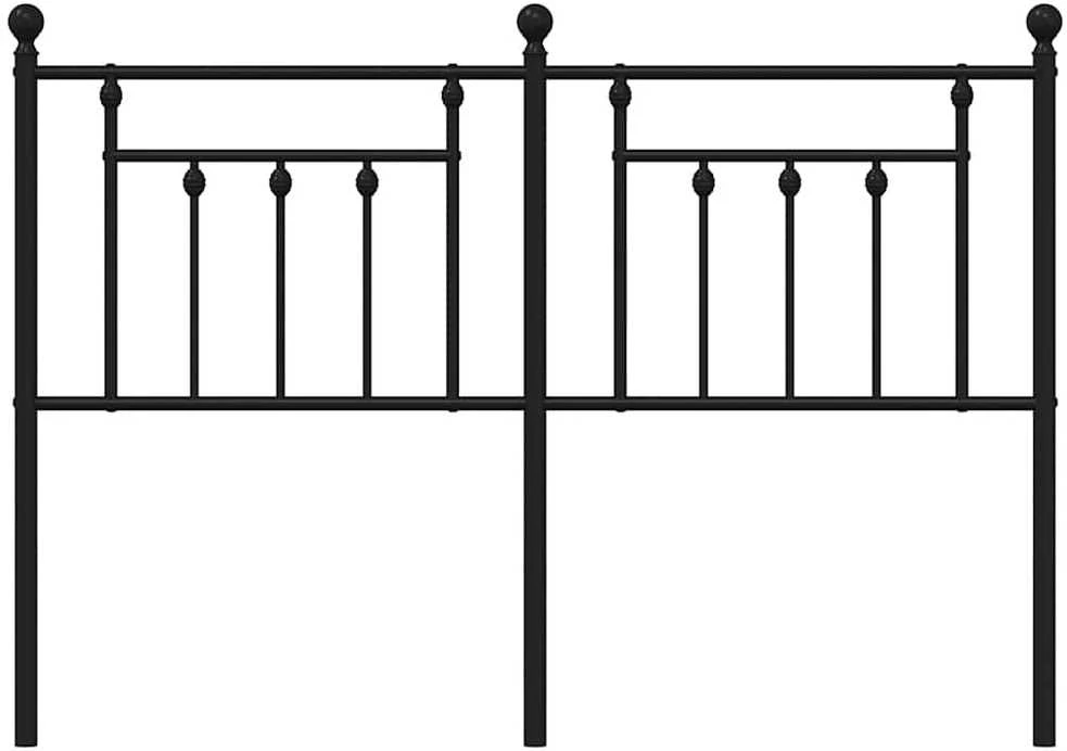 Metalinis galvūgalis, juodos spalvos, 150cm