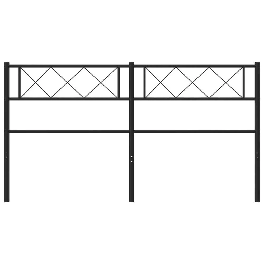 Metalinis galvūgalis, juodos spalvos, 150cm