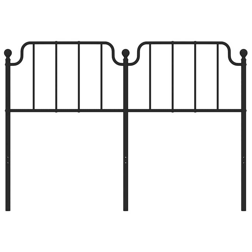 Metalinis galvūgalis, juodos spalvos, 150cm