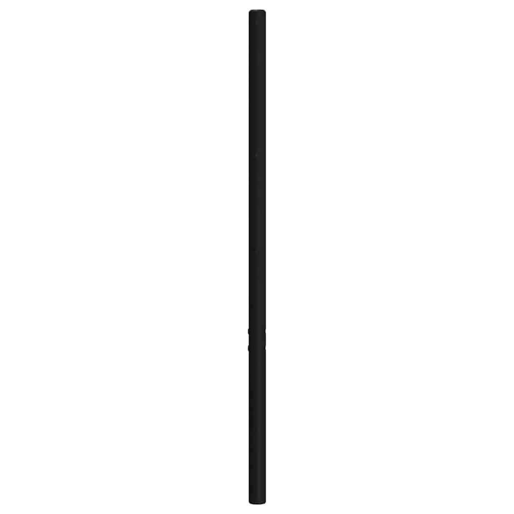 Metalinis galvūgalis, juodos spalvos, 150cm