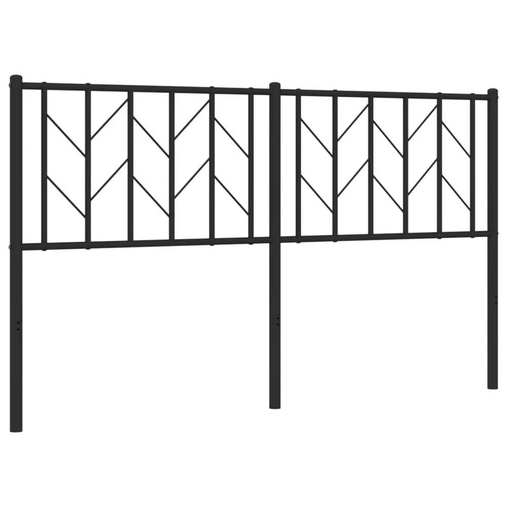 Metalinis galvūgalis, juodos spalvos, 150cm