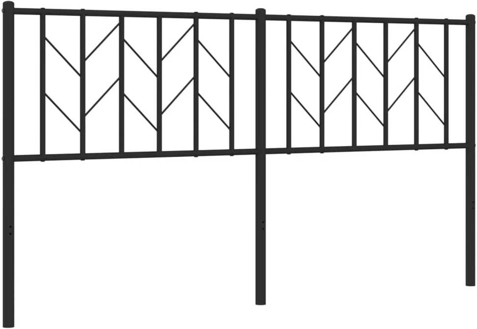 Metalinis galvūgalis, juodos spalvos, 160cm