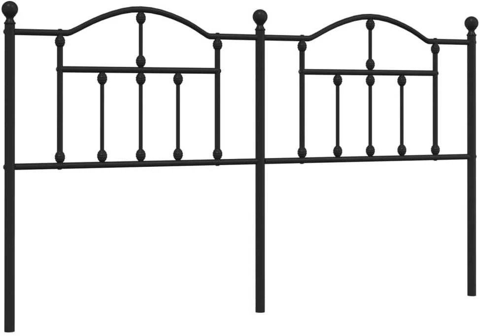 Metalinis galvūgalis, juodos spalvos, 160cm