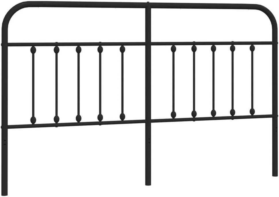 Metalinis galvūgalis, juodos spalvos, 160cm
