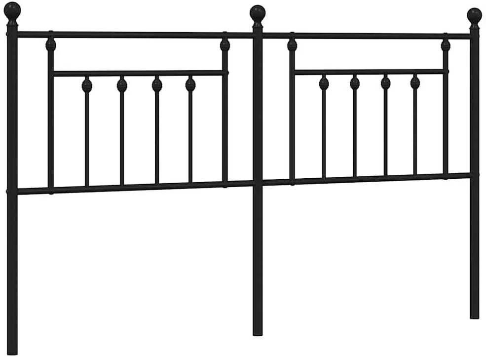 Metalinis galvūgalis, juodos spalvos, 180cm