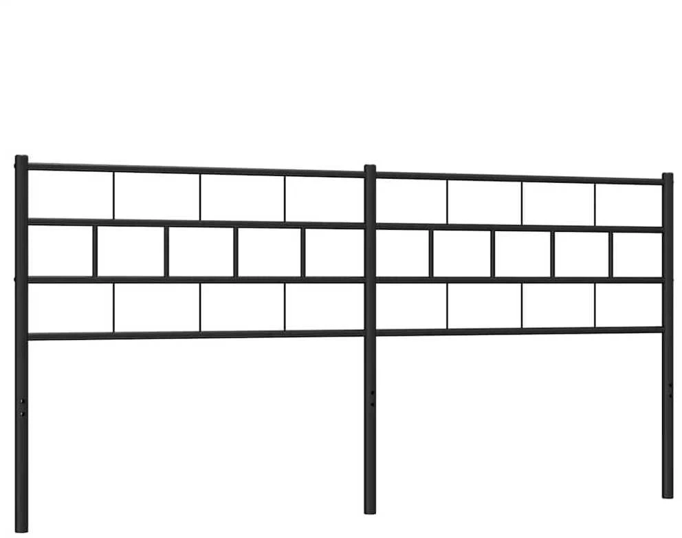 Metalinis galvūgalis, juodos spalvos, 193cm