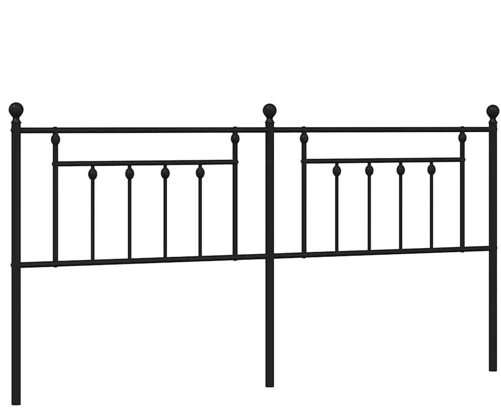 Metalinis galvūgalis, juodos spalvos, 193cm