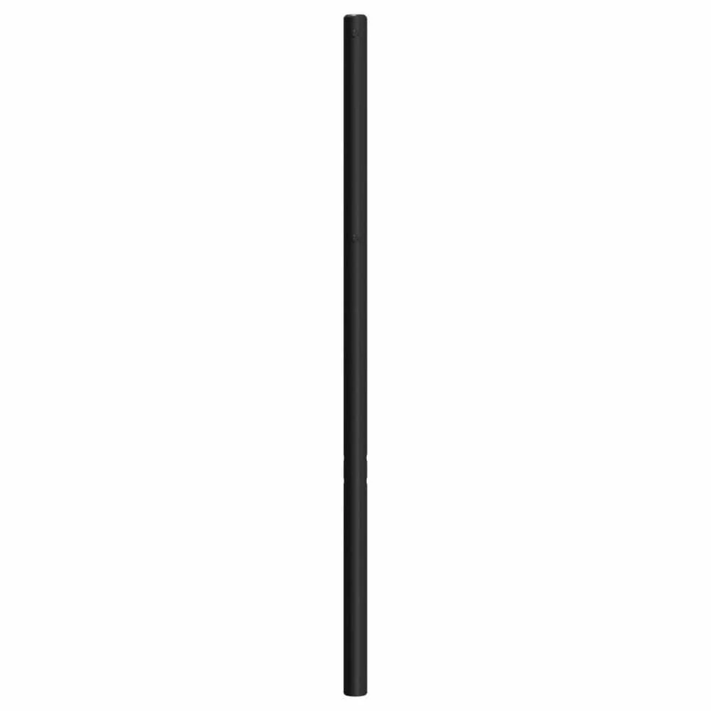 Metalinis galvūgalis, juodos spalvos, 200cm