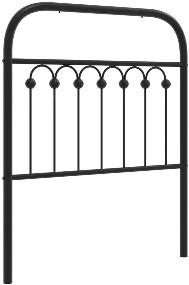 Metalinis galvūgalis, juodos spalvos, 75cm