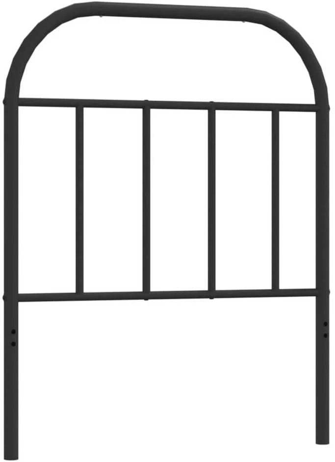 Metalinis galvūgalis, juodos spalvos, 75cm